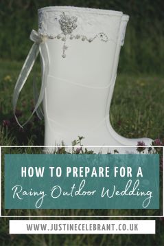 Top 10 tips to prepare for a outdoor rainy wedding